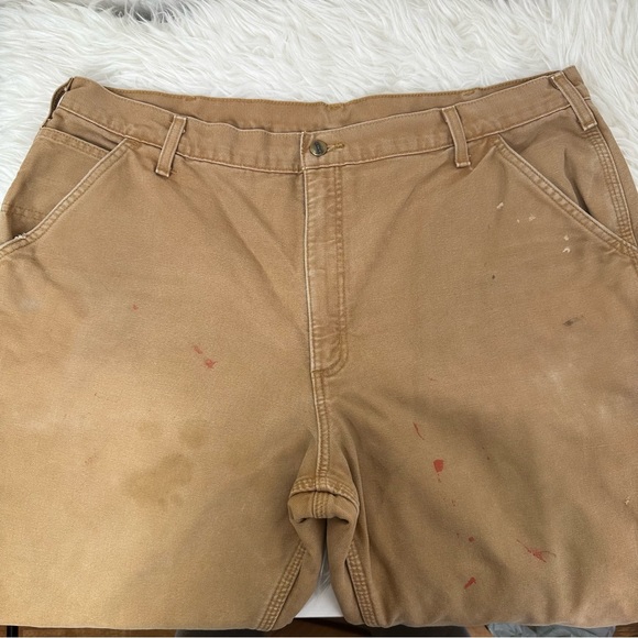 Carhartt Men’s Flannel-Lined Utility Work Pant Size 42 - Picture 7 of 8